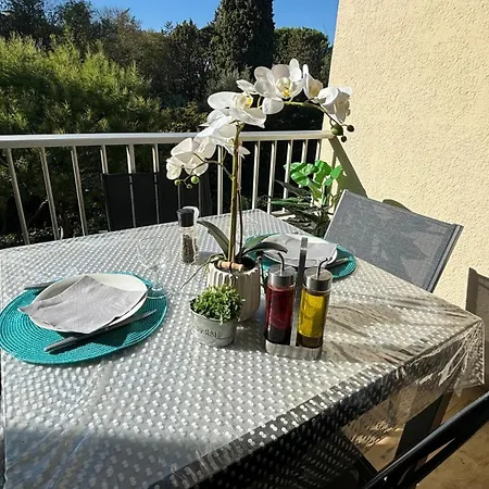 Proche Centre Sanary Studio Climatise 4 Personnes Exterior photo